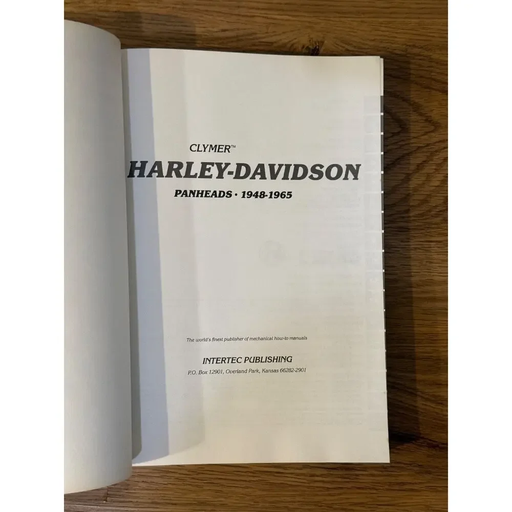 🏍️ Clymer Harley-Davidson Panheads 1948-1965 Service Repair Manual M418
